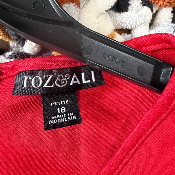 dressbarn Vibrant Red Mini Dress - Picture 4 of 4